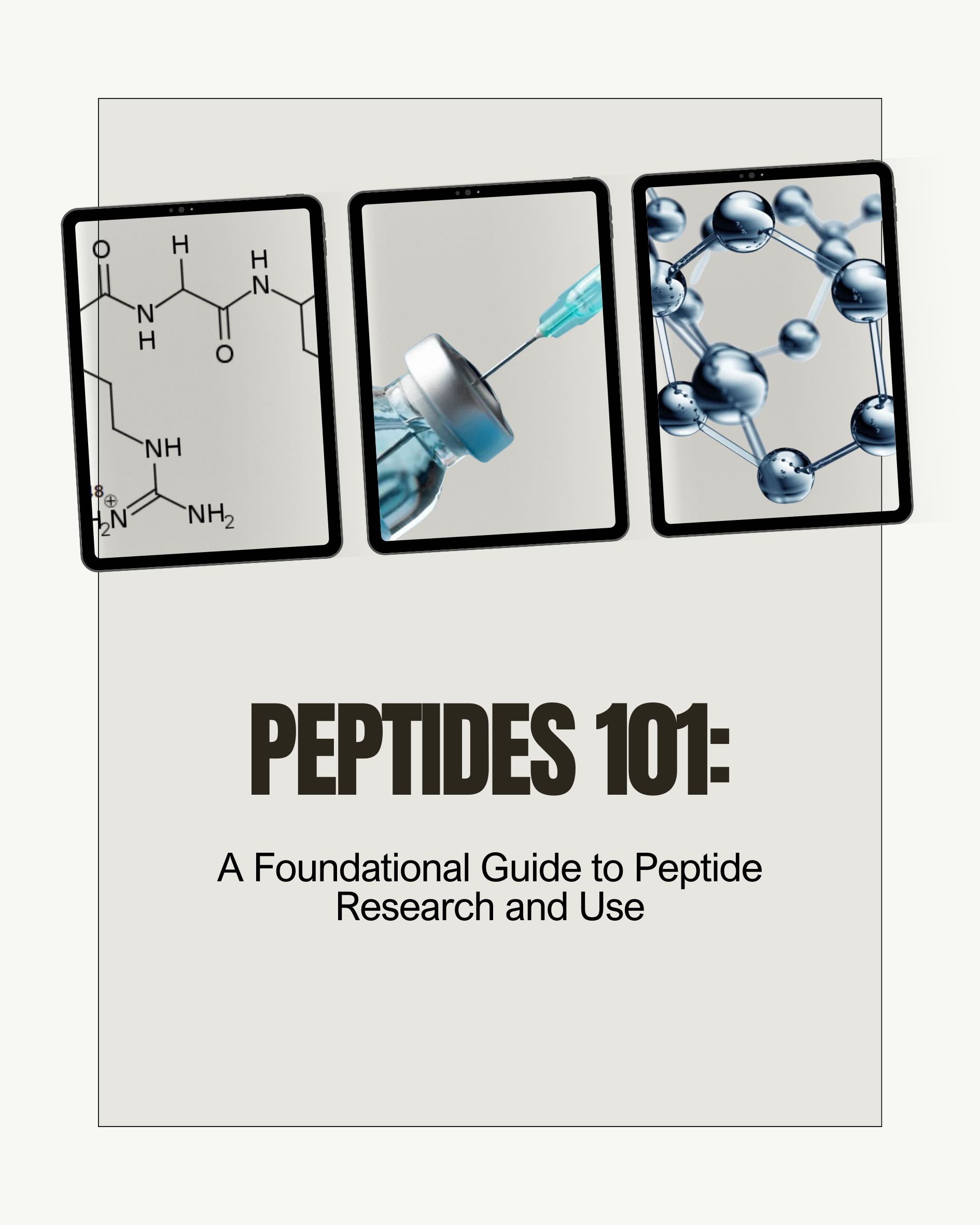 Peptides 101: A Foundational Guide to Peptide Research and Use