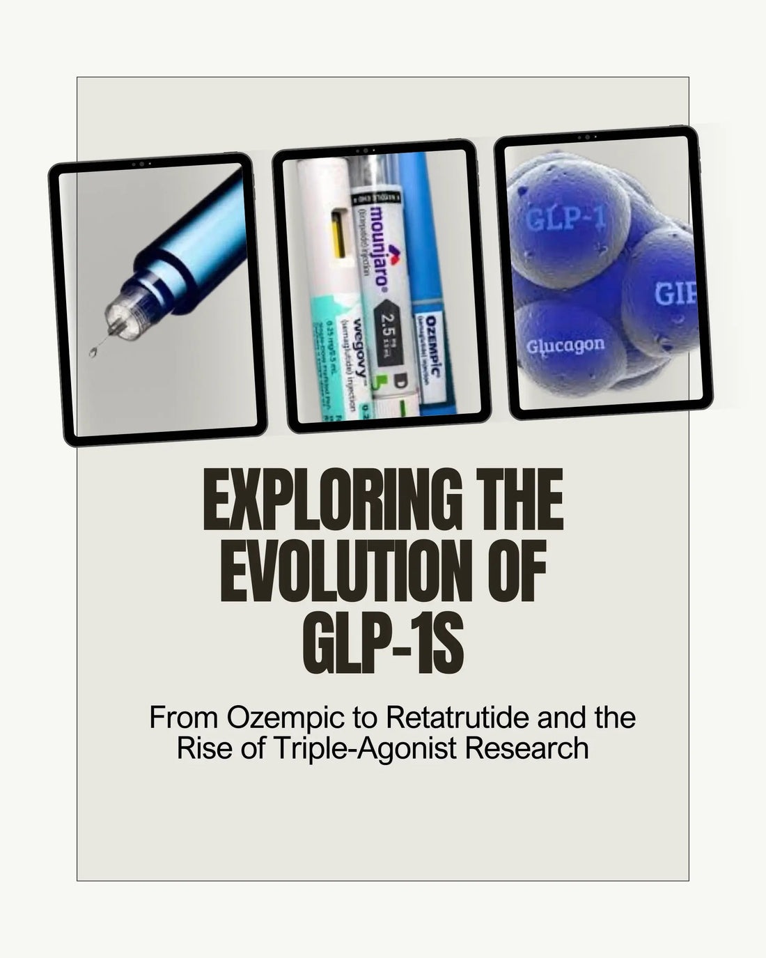 Nugenyx article graphic for GLP-1 and retatrutide research context