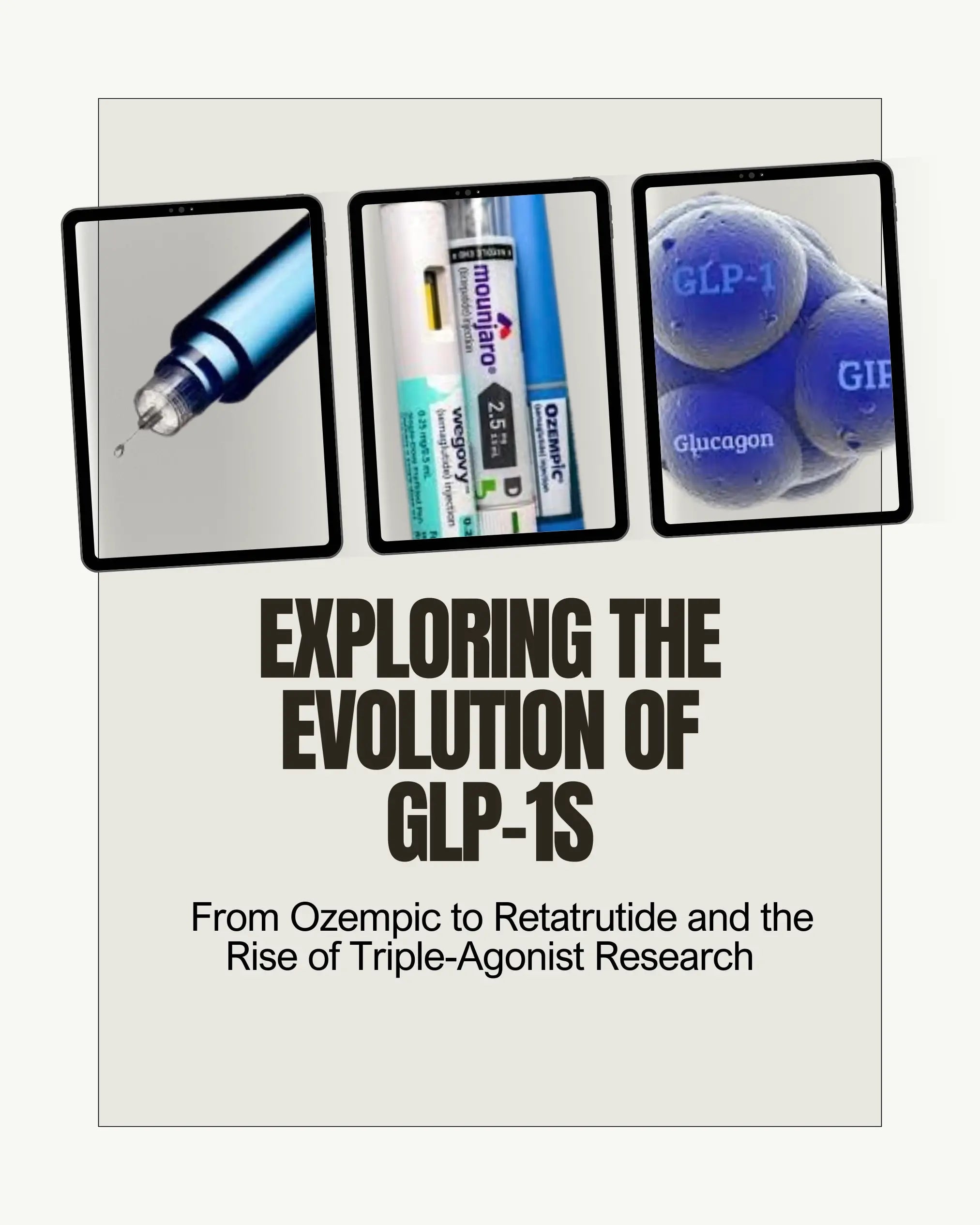 Nugenyx article graphic for GLP-1 and retatrutide research context