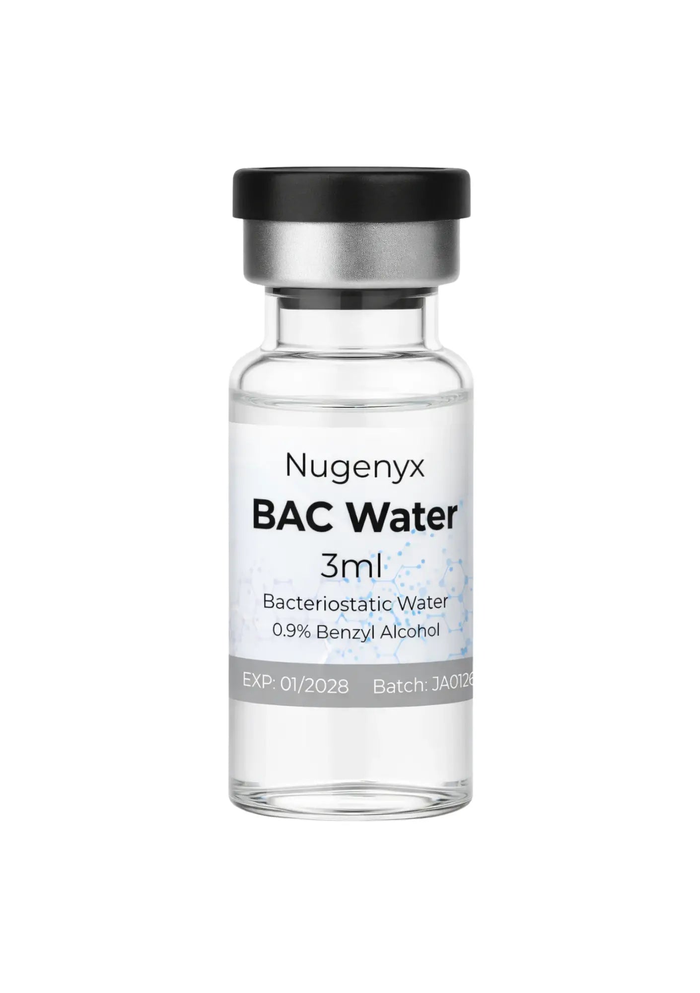 High-Quality 3ml BAC Water for Medical Use – Nugenyx